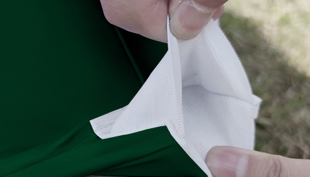 POKROWIEC na stół bankietowy cateringowy 180x76 cm butelkowa zieleń