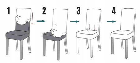 POKROWIEC krzesło ŻAKARD wypukły TKANINA STRUKTURALNA PASY KREMOWY