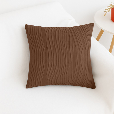 Poszewka dekoracyjna na poduszkę, brązowy