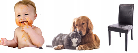 Leżanka legowisko dla psa, kota L: 60x45x14, szare, WODOODPORNY SPÓD