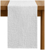BIEŻNIK muślinowy BIAŁY na stół 40x275 cm