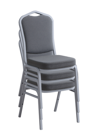 Krzesło bankietowe, konferencyjne szare