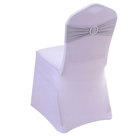 OPASKA KOKARDA SZARA elastyczna na krzesło