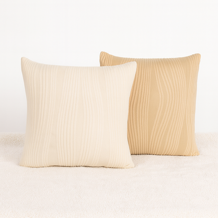 Poszewka dekoracyjna na poduszkę, beżowy, kamel