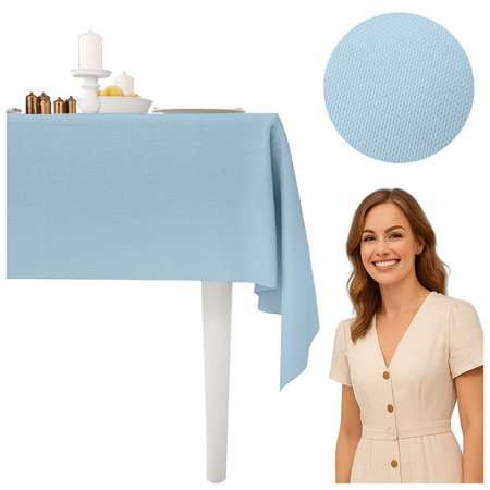 obrus BŁĘKITNY stół 140x240cm