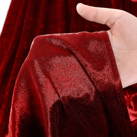 BIEŻNIK welurowy CZERWONY na stół ŚWIĄTECZNY 40x275 cm