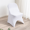 POKROWIEC pokrowce bankietowy BIAŁY NA KRZESŁO SKŁADANE CATERINGOWE komunia