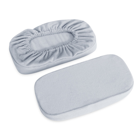 Podłokietnik do krzesła biurowego jasny szary