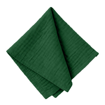 Serwetki SERWETA MUŚLINOWA butelkowa zieleń 10 sztuk 45x45cm