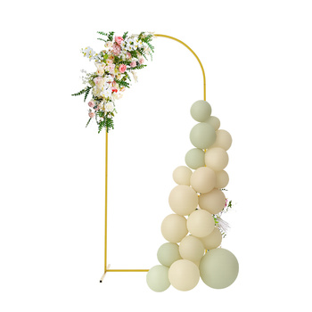STELAŻ NA ŁUK BALONOWY PROSTOKĄTNY 180X80 cm ZŁOTY