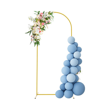 STELAŻ NA ŁUK BALONOWY PROSTOKĄTNY 220X120 cm ZŁOTY