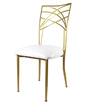 Krzesło ZŁOTE chameleon bankietowe